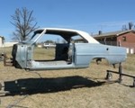 Chevy Nova ready for Soda Blasting Chevy Nova ready for Soda Blasting